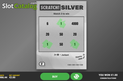 Скрин4. Scratch Silver слот