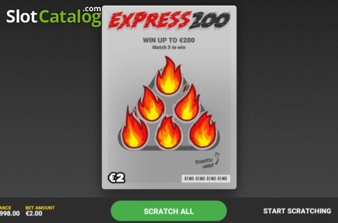 Скрин2. Express 200 слот