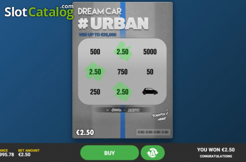 Скрин4. Dream Car Urban слот