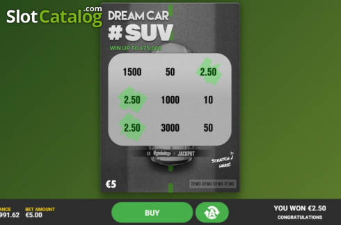 Скрин4. Dream Car Suv слот