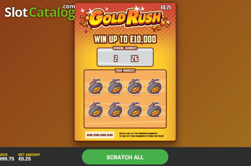 Скрин2. Gold Rush Scratch слот