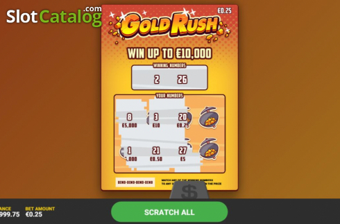 Скрин3. Gold Rush Scratch слот