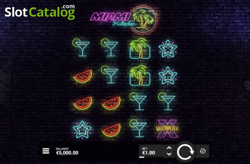 Скрин3. Miami Multiplier слот