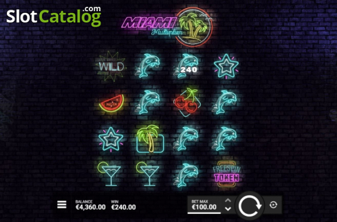 Скрин5. Miami Multiplier слот