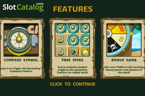 Скрин2. Cash Compass слот