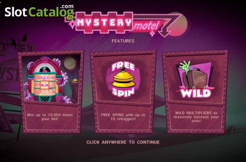 Скрин2. Mystery Motel слот