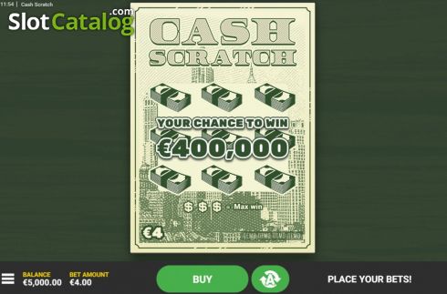 Скрин2. Cash Scratch слот