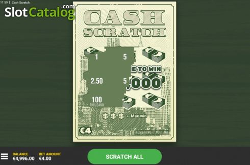 Скрин3. Cash Scratch слот