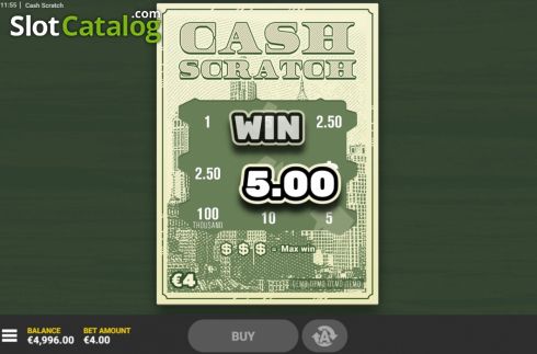 Скрин4. Cash Scratch слот