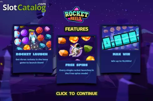 Скрин2. Rocket Reels слот