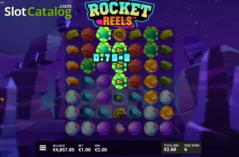 Скрин9. Rocket Reels слот