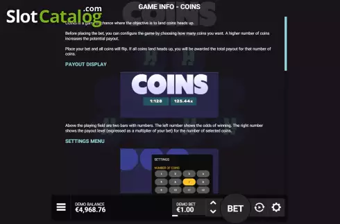 Скрин9. Coins слот