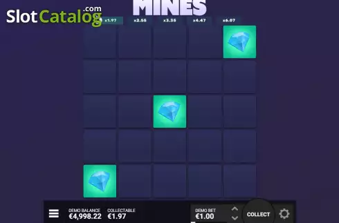 Скрин4. Mines (Hacksaw Gaming) слот
