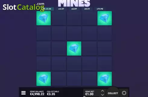 Скрин5. Mines (Hacksaw Gaming) слот