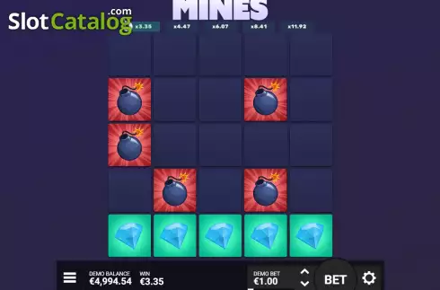 Скрин8. Mines (Hacksaw Gaming) слот