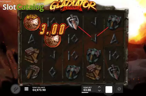 Скрин5. Gladiator Legends слот