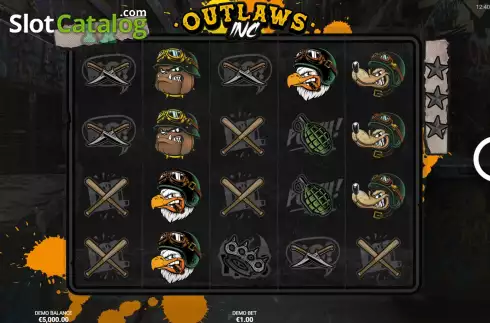 Скрин3. Outlaws Inc слот