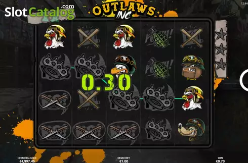 Скрин4. Outlaws Inc слот