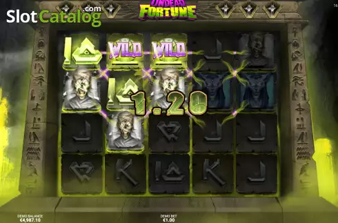 Скрин4. Undead Fortune слот