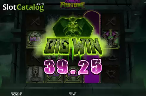 Скрин9. Undead Fortune слот