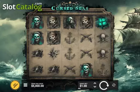 Скрин3. Cursed Seas (Hacksaw Gaming) слот