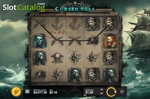 Скрин4. Cursed Seas (Hacksaw Gaming) слот