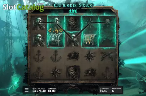 Скрин8. Cursed Seas (Hacksaw Gaming) слот