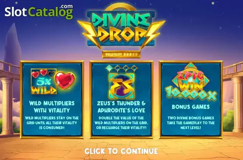 Скрин2. Divine Drop слот