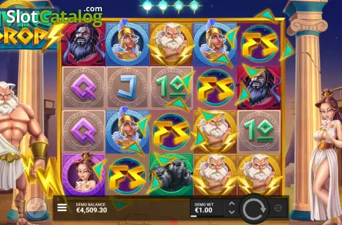 Скрин9. Divine Drop слот
