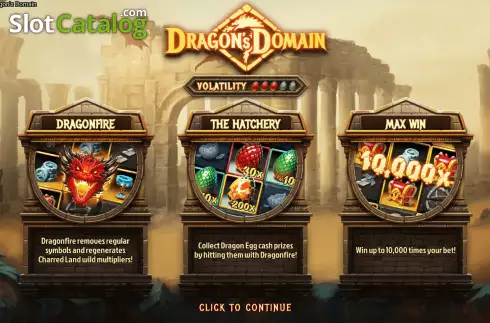 Скрин2. Dragon’s Domain слот