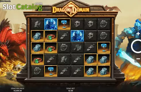 Скрин3. Dragon’s Domain слот