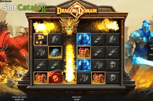 Скрин5. Dragon’s Domain слот