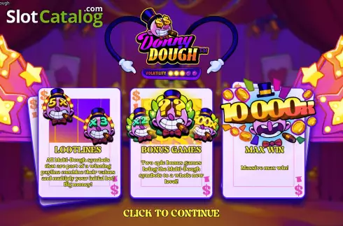 Скрин2. Donny Dough слот