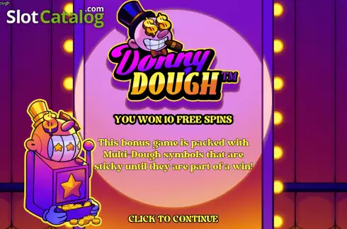 Скрин6. Donny Dough слот