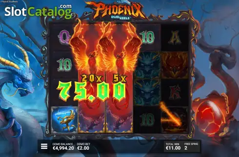 Скрин9. Phoenix DuelReels слот