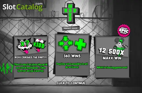 Скрин2. Rad Maxx слот