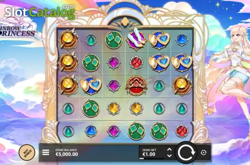 Скрин3. Rainbow Princess слот