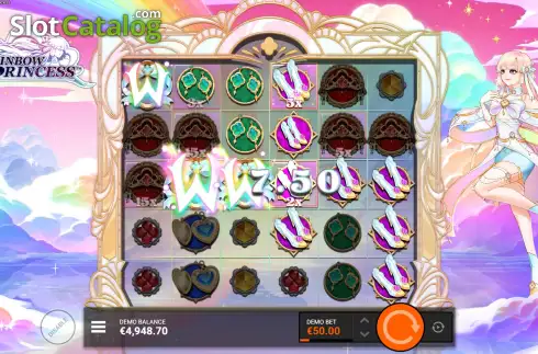 Скрин6. Rainbow Princess слот