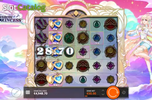 Скрин8. Rainbow Princess слот