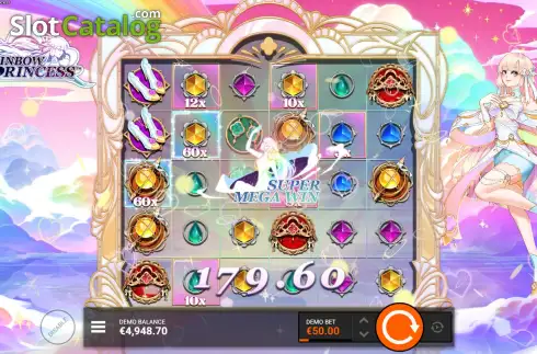 Скрин9. Rainbow Princess слот