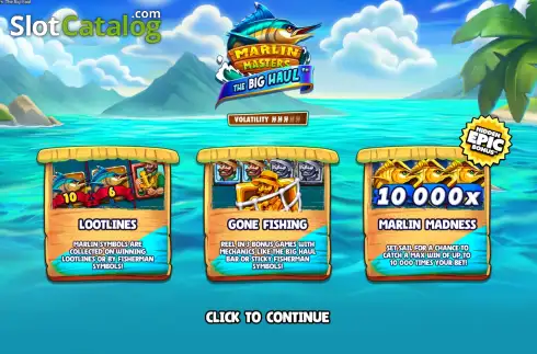 Скрин2. Marlin Masters The Big Haul слот