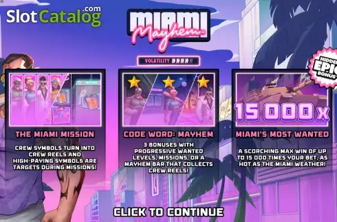 Скрин2. Miami Mayhem слот