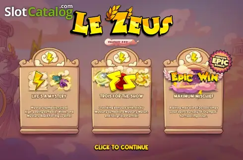 Скрин2. Le Zeus слот