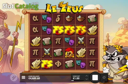 Скрин8. Le Zeus слот