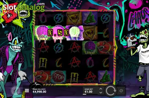 Скрин4. Chaos Crew 3 слот