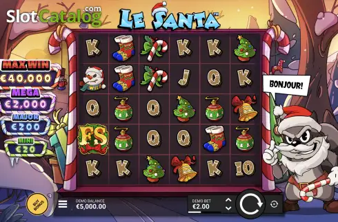 Скрин2. Le Santa слот