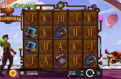 Скрин2. Steamrunners слот
