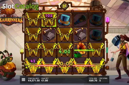 Скрин3. Steamrunners слот