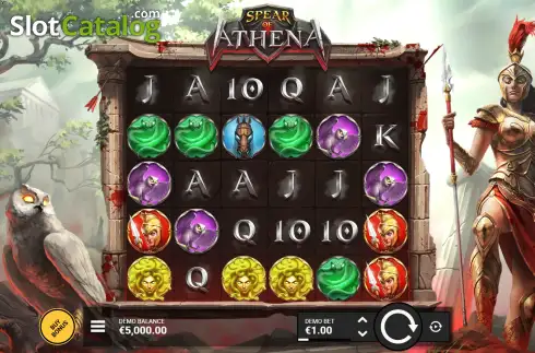 Скрин2. Spear of Athena слот