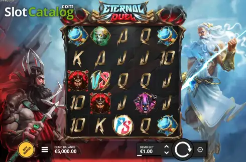 Скрин2. Eternal Duel слот